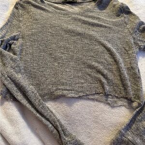 Forever 21 Heather Gray Crew Neck Sweater